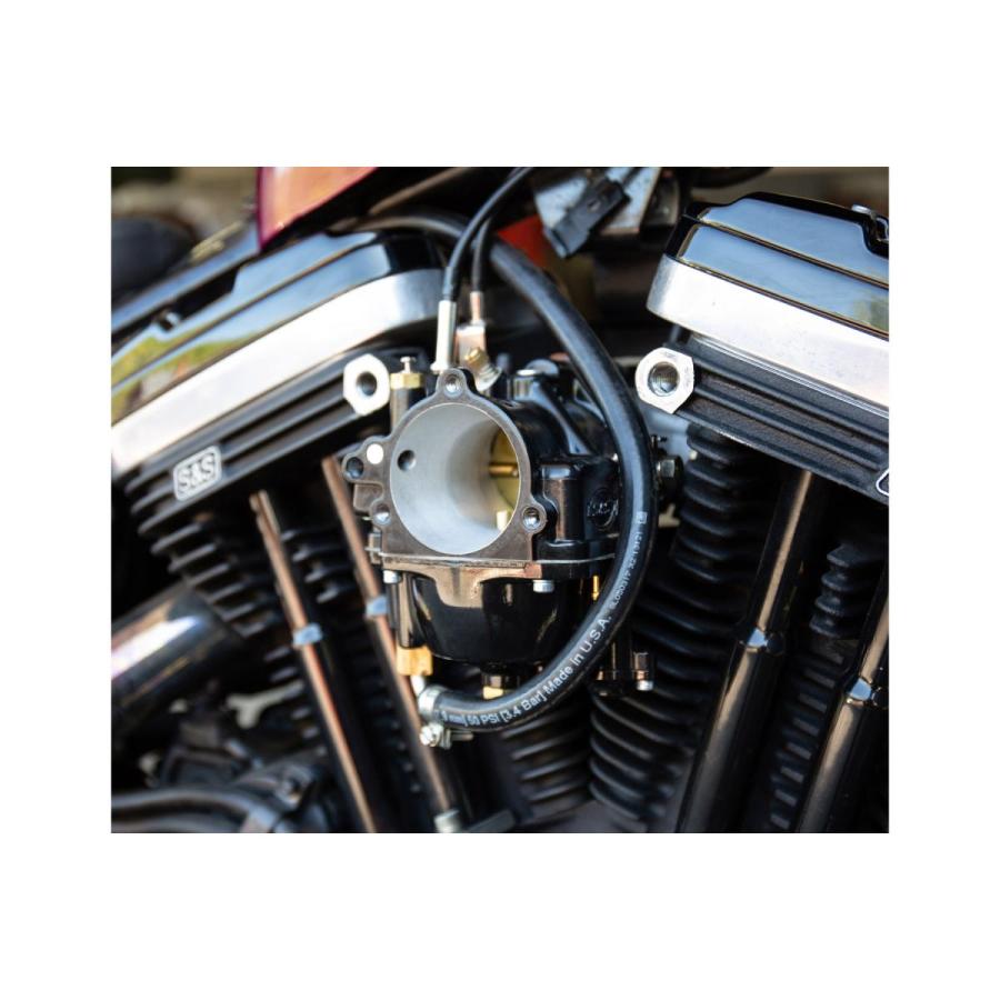 S&S (エスアンドエスサイクル) スーパーEキャブレター STD ブラック 汎用 110-0133 |  | 01