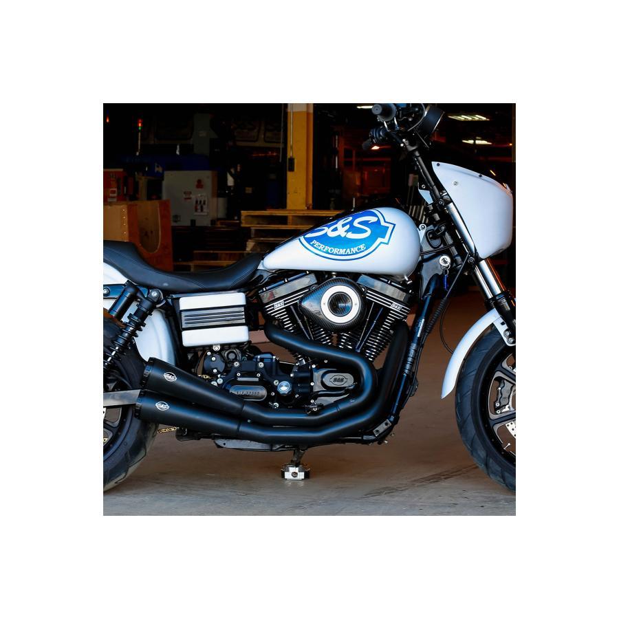 S&S (エスアンドエスサイクル) ステルス エアクリーナーキット カーボンティアドロップ ツインカム(ケーブル2本引) 170-0499 |  | 03