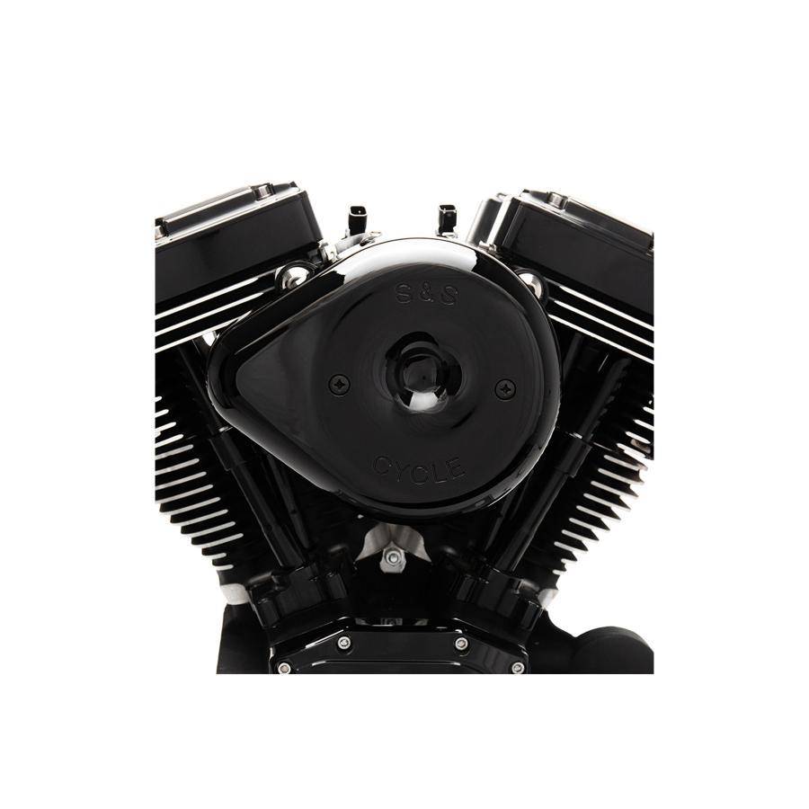S&S (エスアンドエスサイクル) ステルス エアクリーナーキット ティアドロップ グロスブラック スポーツスター 170-0527B |  | 02