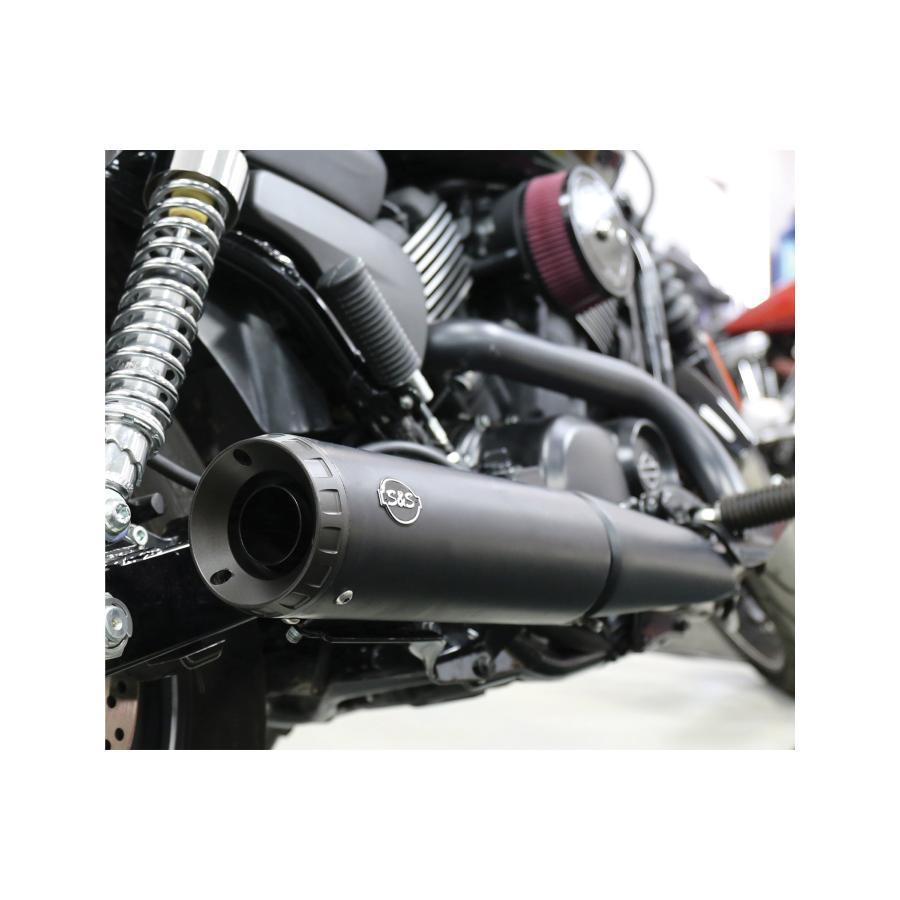 S&S (エスアンドエスサイクル) GRAND NATIONAL 4INCH スリップオンマフラー STREET XG750/500 550-0703 |  | 01