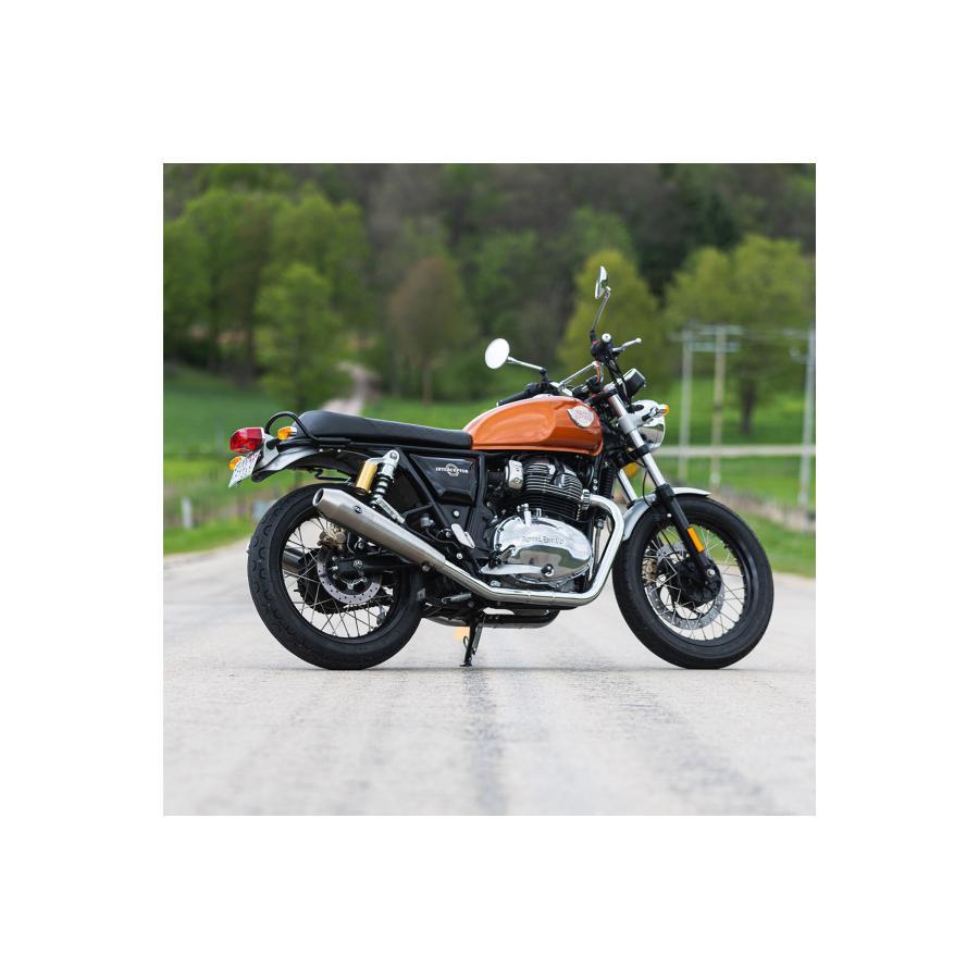 S&S (エスアンドエスサイクル) テーパードコーンスリップオンエキゾースト Royal Enfield 650 Twins 550-0770 |  | 01