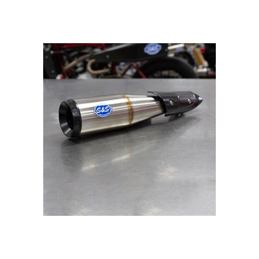 S&S (エスアンドエスサイクル) GRAND NATIONAL スリップオンマフラー INDIAN FTR1200 550-0854 |  | 01