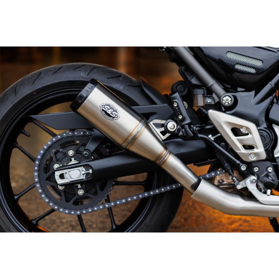 S&S (エスアンドエスサイクル) スリップオンマフラー GRAND NATIONAL Triumph Speed 400/ スクランブラー Scrambler 400 X 550-1143 | 