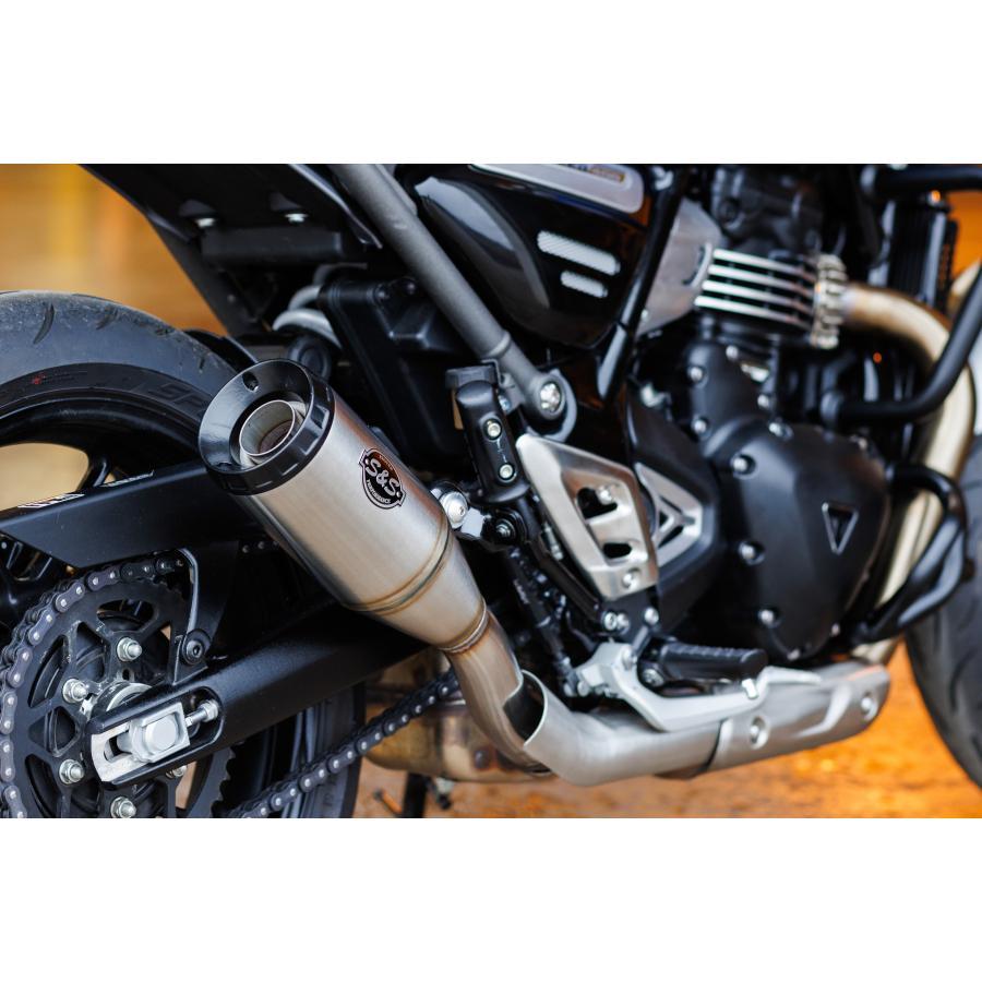 S&S (エスアンドエスサイクル) スリップオンマフラー GRAND NATIONAL Triumph Speed 400/ スクランブラー Scrambler 400 X 550-1143 |  | 01