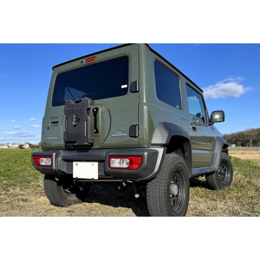 NEOPLOT (ネオプロト) 4リン スペアタイヤレスプレート RotopaX (ロトパックス) マウント 縞板 ジムニー(JB64W)/シエラ(JB74W)/ノマド(JC74W) NPRX-SDP1 | NEOPLOT | 06