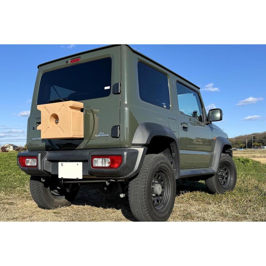NEOPLOT (ネオプロト) 4リン スペアタイヤレスプレート RotopaX (ロトパックス) マウント 縞板 ジムニー(JB64W)/シエラ(JB74W)/ノマド(JC74W) NPRX-SDP1 | NEOPLOT | 07