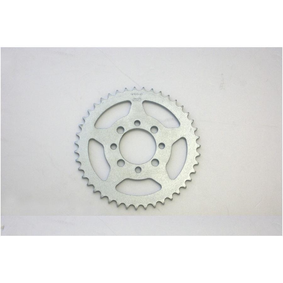 AFAM (アファム) Rスチールスプロケット 420-43 RG50 ＆gamma; -98、RV50 79、AR50 81-、KSR50 90-02、KLX 110 03-08/ 14100-43 |  | 01