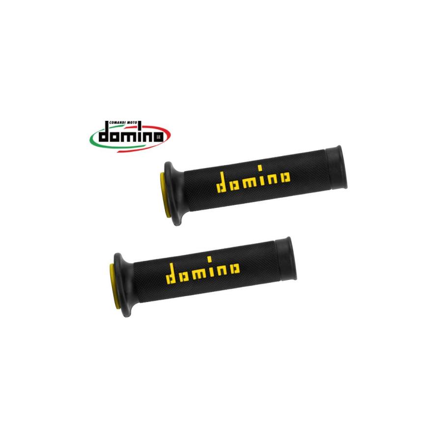 domino (ドミノ) グリップ レースタイプ ブラックXイエロー A01041C4740 | domino