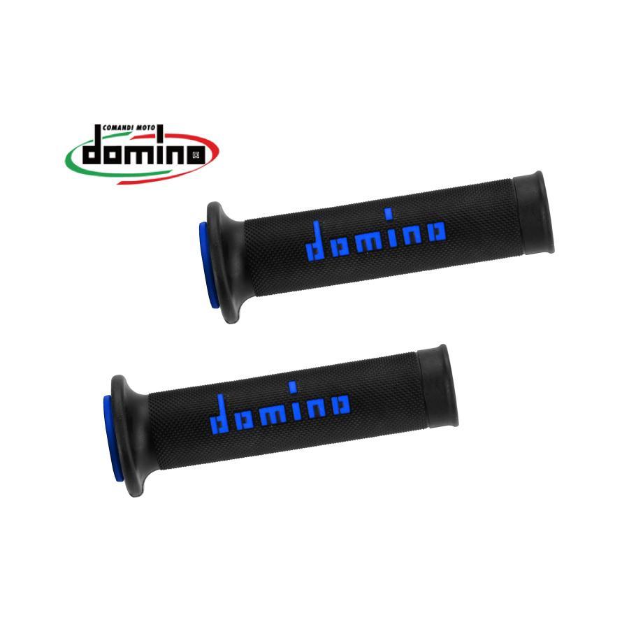 domino (ドミノ) グリップ レースタイプ ブラックXブルー A01041C4840 | domino