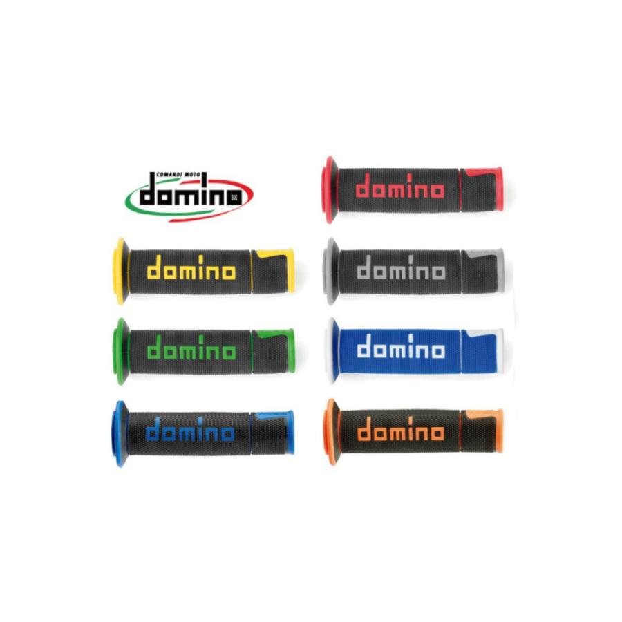 domino (ドミノ) グリップ A450 レーシングタイプ ブラックxレッド A45041C4240 | domino | 02
