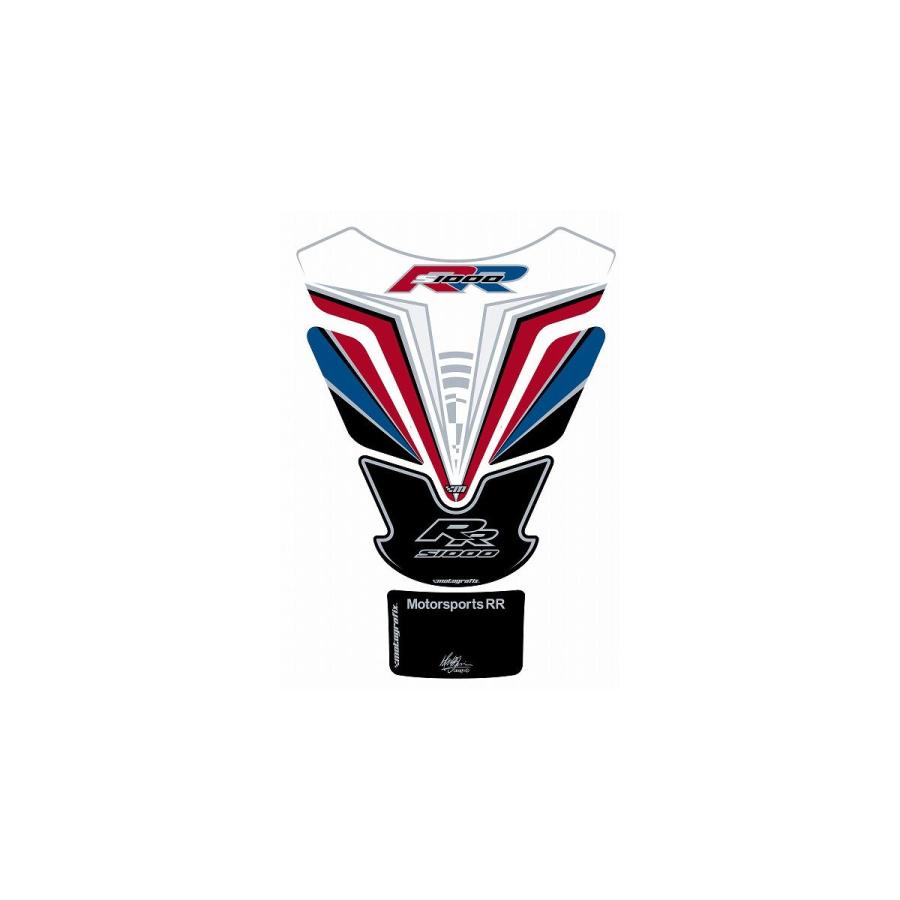 モトグラフィックス タンクパッド ホワイト S1000RR 14 MT-TB003RR | 
