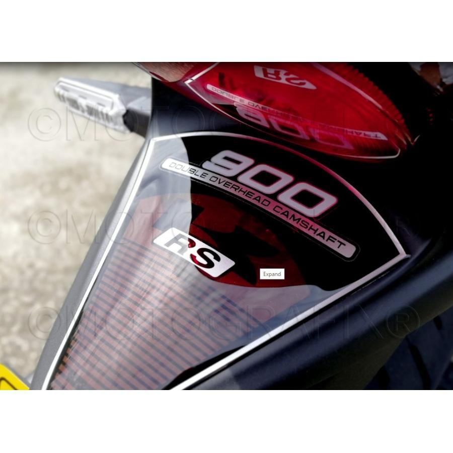 [特価品]モトグラフィックス タンクパッド＆リアテール BRN/BLK Z900RS 17-20 MT-TK026BB |  | 02