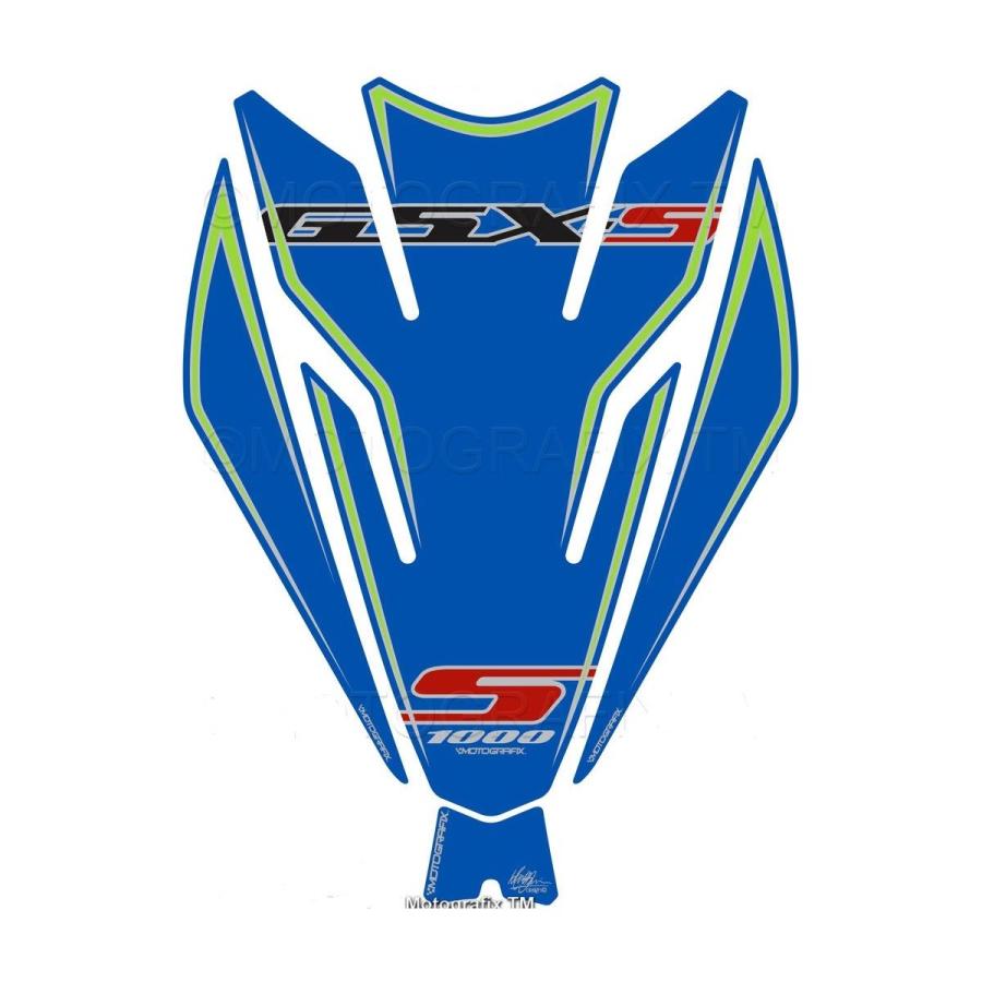 モトグラフィックス タンクパッド BLU GSX-S1000 MT-TS029B | 