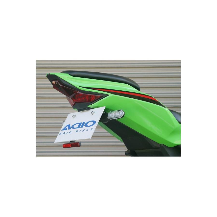 アディオ フェンダーレスキット スリムリフレクター付 ZX25R 20-23/ZX4R BK41404 | アディオ | 02