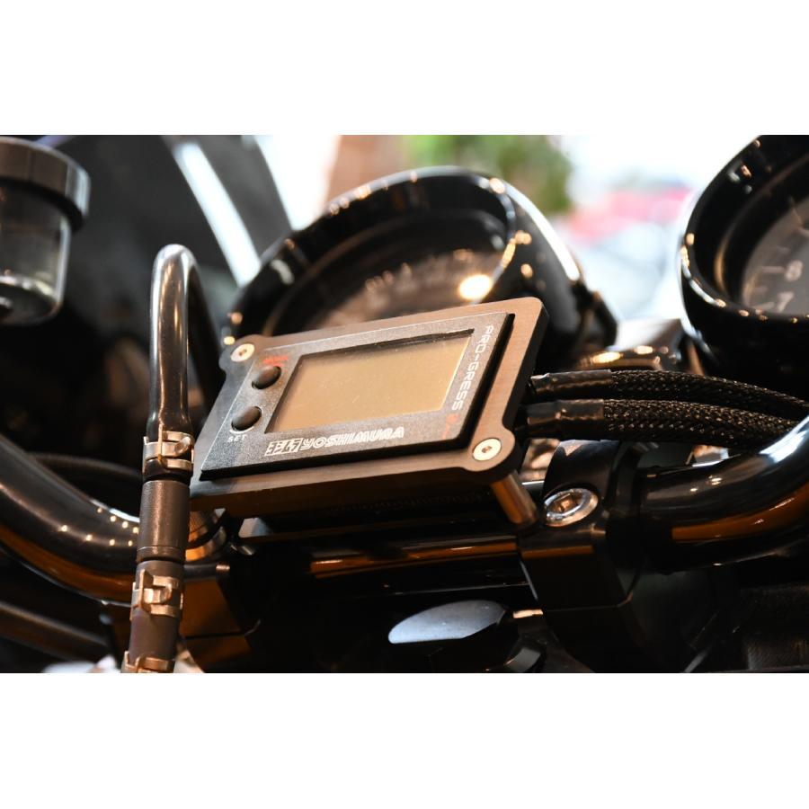 バグースモーターサイクル テンプメーターステーまるみえ君2号 ヨシムラプログレス2適合 ブラック BG-TMS-Y02-BK |  | 01