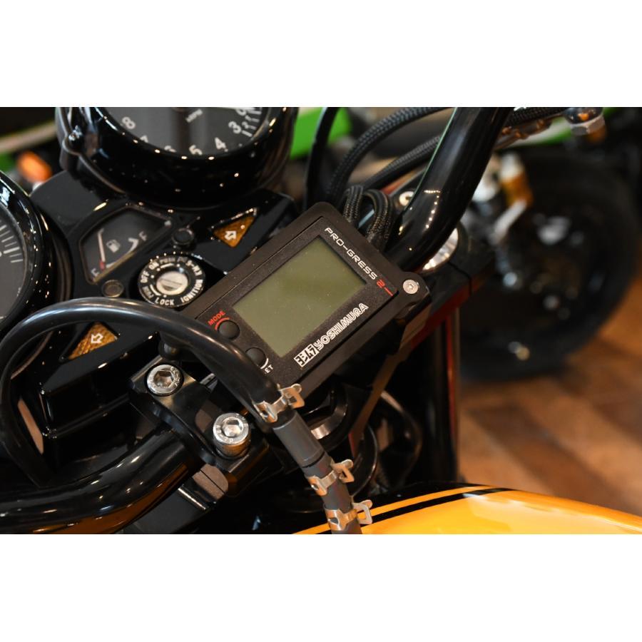 バグースモーターサイクル テンプメーターステーまるみえ君2号 ヨシムラプログレス2適合 ブラック BG-TMS-Y02-BK |  | 02