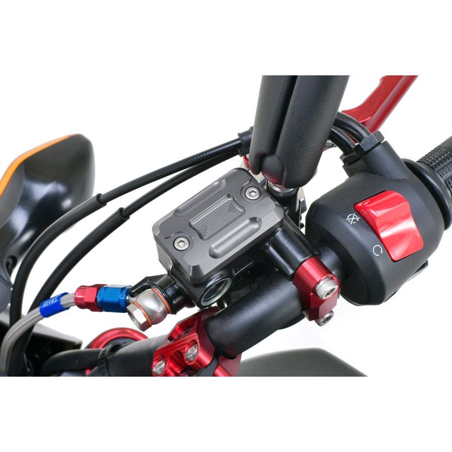 BIKERS (バイカーズ) マスターシリンダーキャップ グレー GROM 13-24 DAX125 22-24 CB250R  PCX 12-25 C0125-GRY | BIKERS | 01