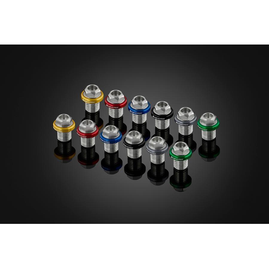 BIKERS (バイカーズ) ミラーホール用ステンレスボルト ブラック CL250 23 CB250R CBR650R FORZA C0400-ブラック | BIKERS | 01