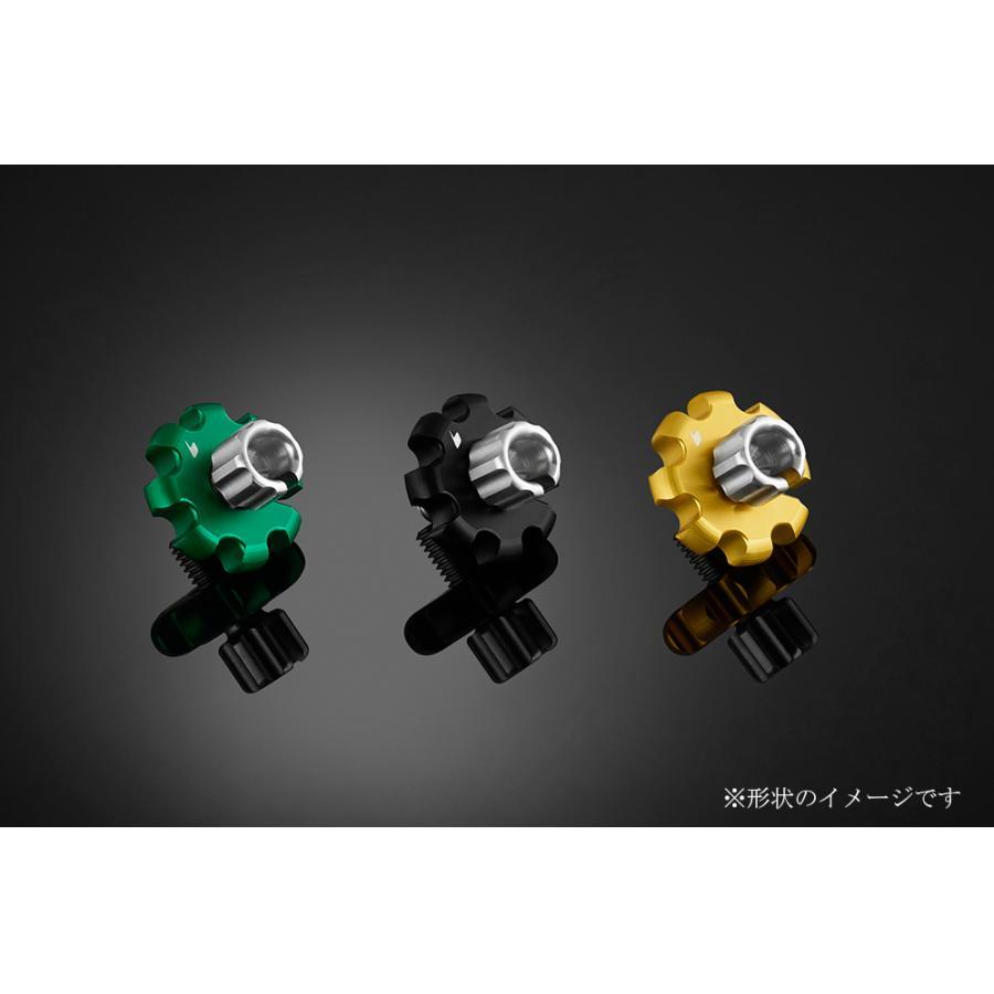 BIKERS (バイカーズ) クラッチケーブルアジャスター 大タイプ ブルー Rebel250 CBR250RR Ninja250 YZF-R25 C0406-ブルー | BIKERS | 04