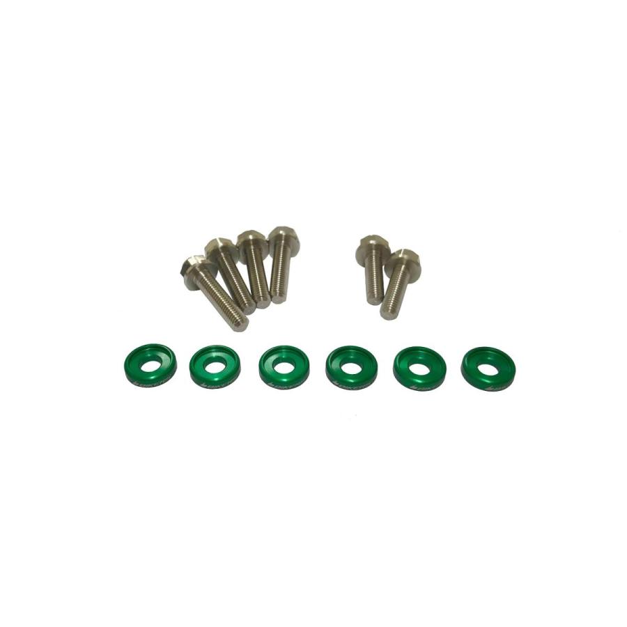 BIKERS (バイカーズ) スクリーン用 ステンレスボルト グリーン ZX-25R ZX-4R C0418-GRN | BIKERS | 03