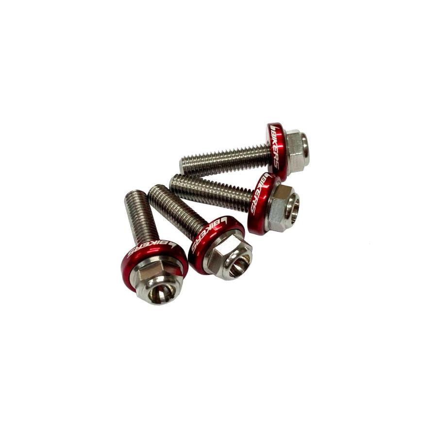 BIKERS (バイカーズ) スクリーン用 ステンレスボルト レッド CBR650R CBR400R 400X CBR250RR C0420-RED | BIKERS