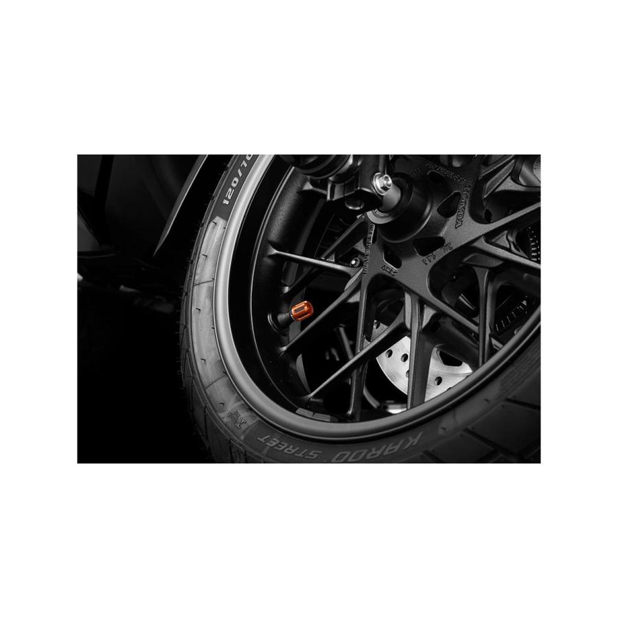BIKERS (バイカーズ) エアバルブキャップ アルミ 2個 オレンジゴールド Rebel250 ZX-25R Z900RS YZF-R25 C0950-OGD | BIKERS | 01