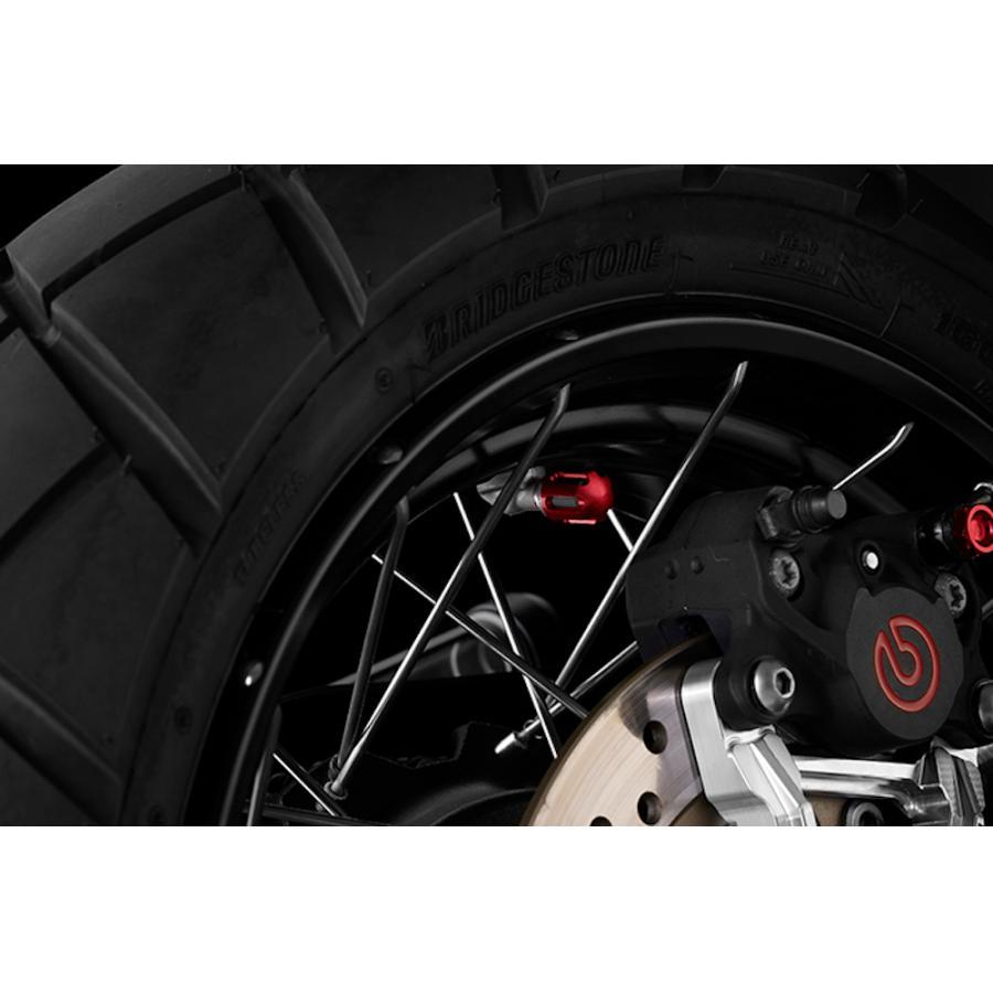 BIKERS (バイカーズ) エアバルブキャップ アルミ 2個 レッド Rebel250 ZX-25R Z900RS YZF-R25 C0950-RED | BIKERS | 01