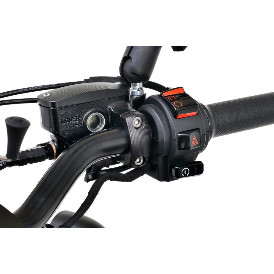 [特価品]バイカーズ レバーホルダークランプ マットブラック Rebel250 17-24 Rebel1100 21-24 H0436-BLK | BIKERS | 01