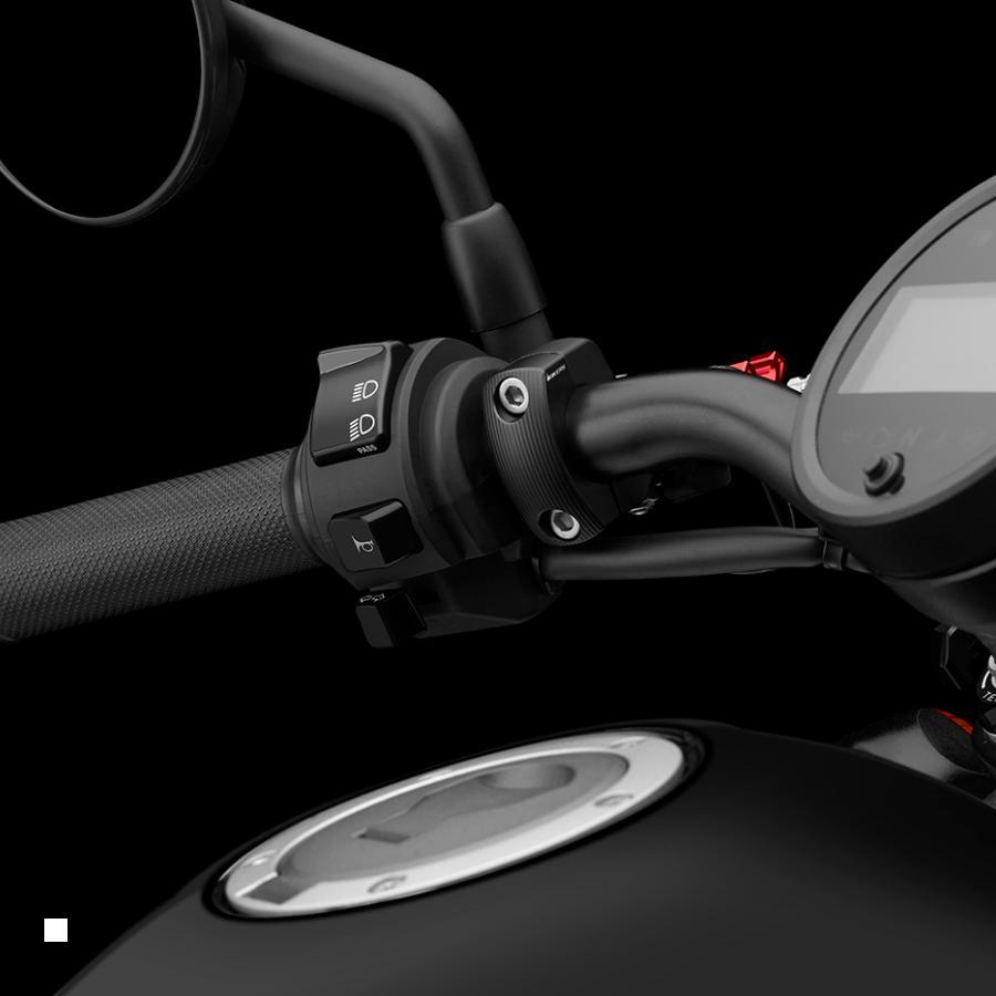 [特価品]バイカーズ レバーホルダークランプ マットブラック Rebel250 17-24 Rebel1100 21-24 H0436-BLK | BIKERS | 03