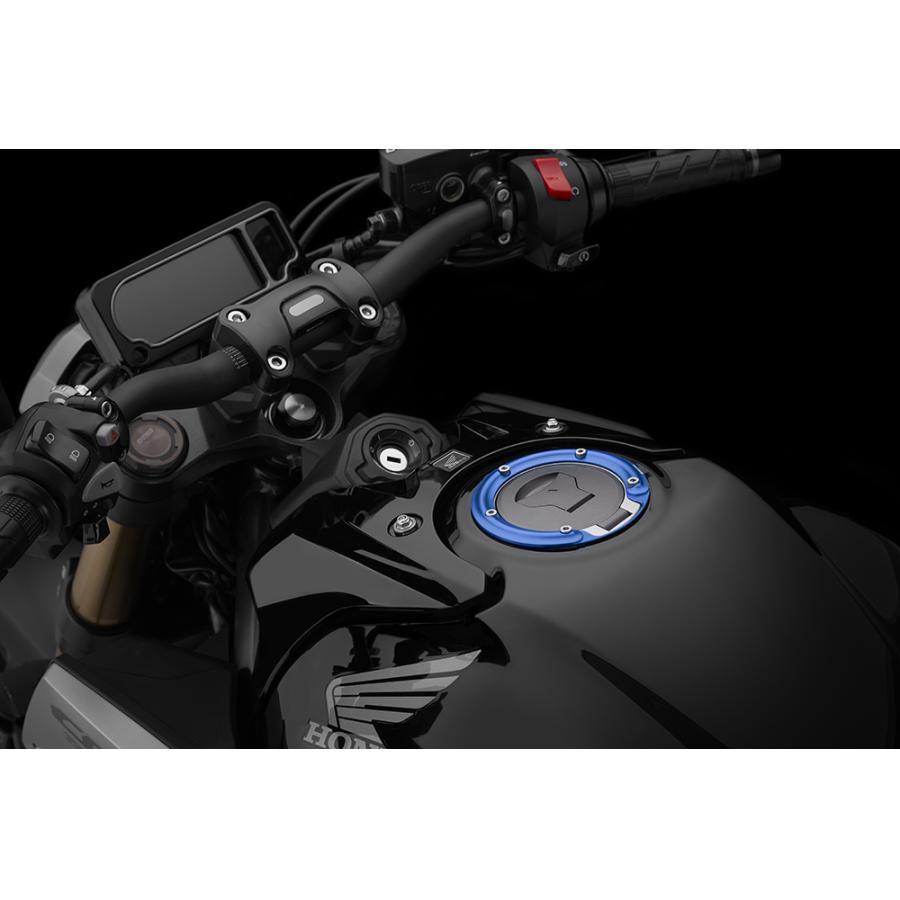 BIKERS (バイカーズ) フューエルキャップリング ブルー CBR250RR Rebel250 CBR650R MONKEY125 H0563-ブルー | BIKERS | 03