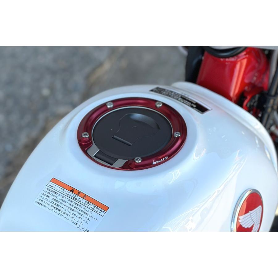 BIKERS (バイカーズ) フューエルキャップリング レッド CBR250RR Rebel250 CBR650R MONKEY125 H0563-RED | BIKERS | 01