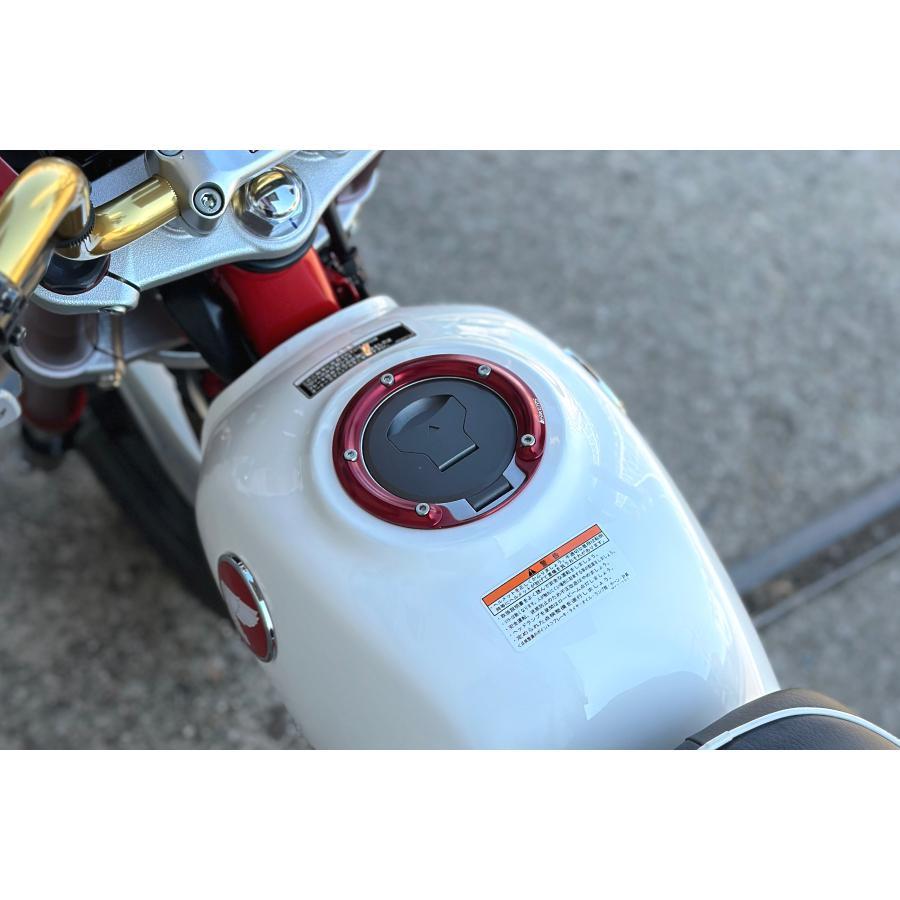 BIKERS (バイカーズ) フューエルキャップリング レッド CBR250RR Rebel250 CBR650R MONKEY125 H0563-RED | BIKERS | 02