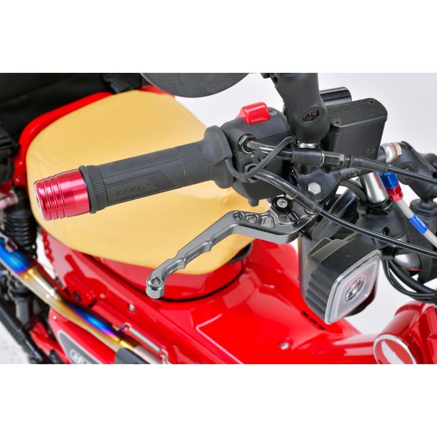 BIKERS (バイカーズ) フロントブレーキレバー カーブタイプ グレー CT125 DAX125 ADV160 PCX PCX160 H0701-グレー | BIKERS | 01