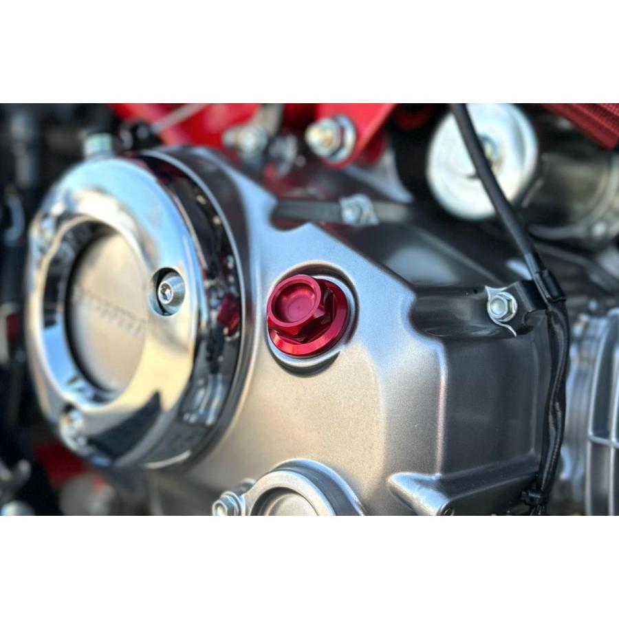 BIKERS (バイカーズ) オイルフィラーキャップ レッド Ninja250/400 Z250 400X GROM K0325-RED | BIKERS | 01