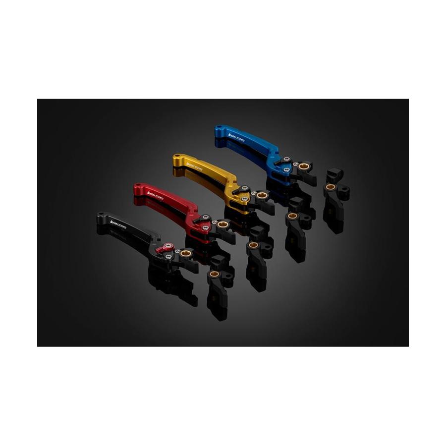 BIKERS(バイカーズ) フロントブレーキレバー 可倒式 フラットタイプ ブルー TRICITY125 Y0103-BLU | BIKERS | 01