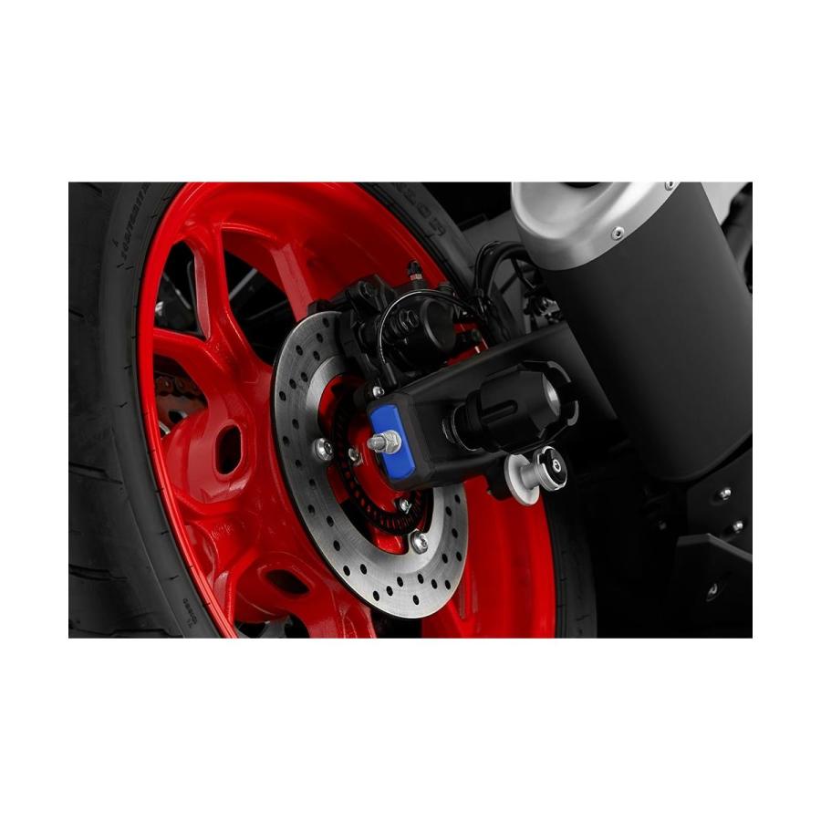 [特価品]バイカーズ チェーンアジャスターキャップ 2個 ブルー YZF-R25/MT-25 15-25 Y0171-BLU | BIKERS | 02