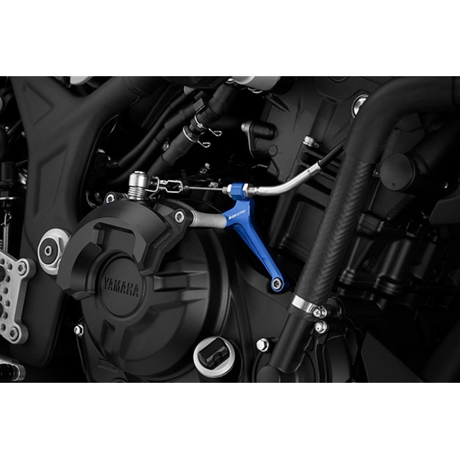 BIKERS (バイカーズ) クラッチケーブルガイド ブルー YZF-R25/MT-25 Y0175-ブルー | BIKERS | 01