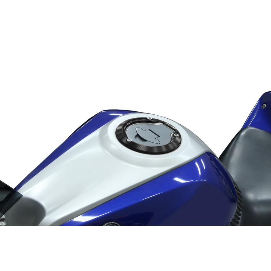 BIKERS (バイカーズ) フューエルキャップリング ブラック YZF-R25/MT-25 YZF-R15/R125 XSR125 24 Y0432-ブラック | BIKERS | 02