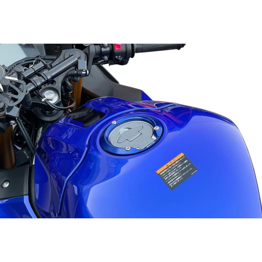 BIKERS (バイカーズ) フューエルキャップリング ブルー YZF-R25/MT-25 YZF-R15/R125 XSR125 24 Y0432-ブルー | BIKERS | 01