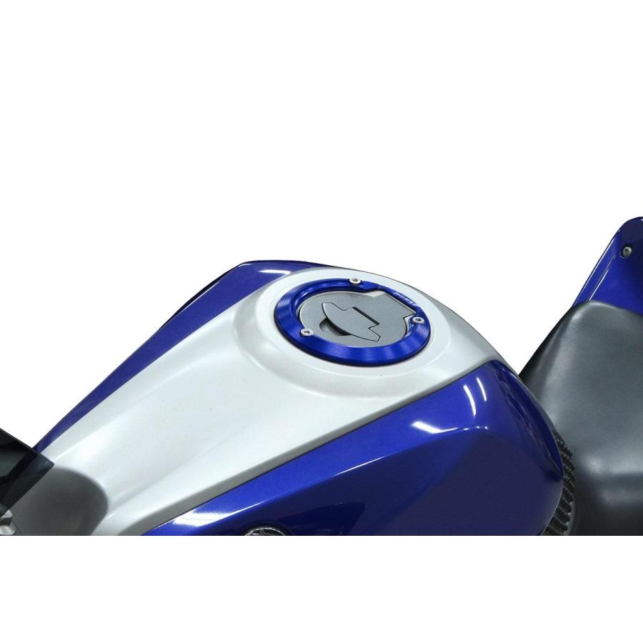 BIKERS (バイカーズ) フューエルキャップリング ブルー YZF-R25/MT-25 YZF-R15/R125 XSR125 24 Y0432-ブルー | BIKERS | 02