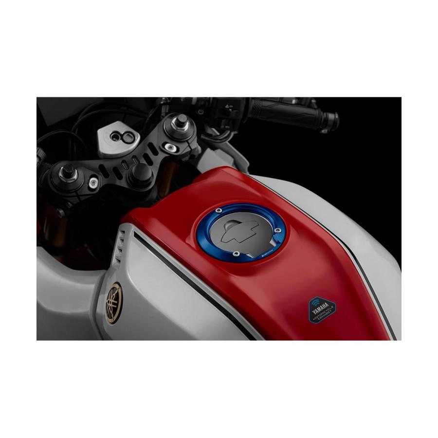 BIKERS (バイカーズ) フューエルキャップリング ブルー YZF-R25/MT-25 YZF-R15/R125 XSR125 24 Y0432-ブルー | BIKERS | 03