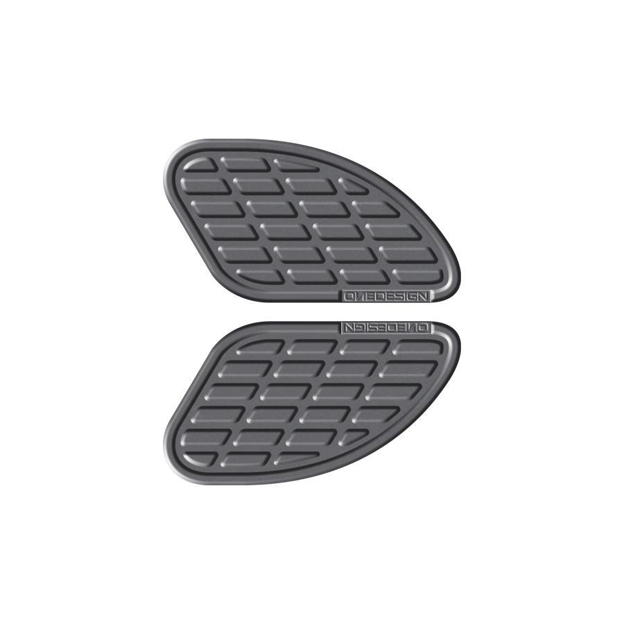 ワンデザイン ニーパッド ラウンド ソフト グレー 170x93mm 汎用 ユニバーサル BUMPS14P | 