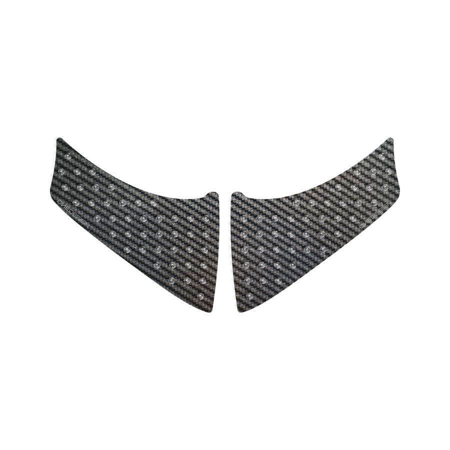 ワンデザイン ニーパッド スポーツ 3 カーボン調 107x63mm 汎用 ユニバーサル BUMPS8P | 