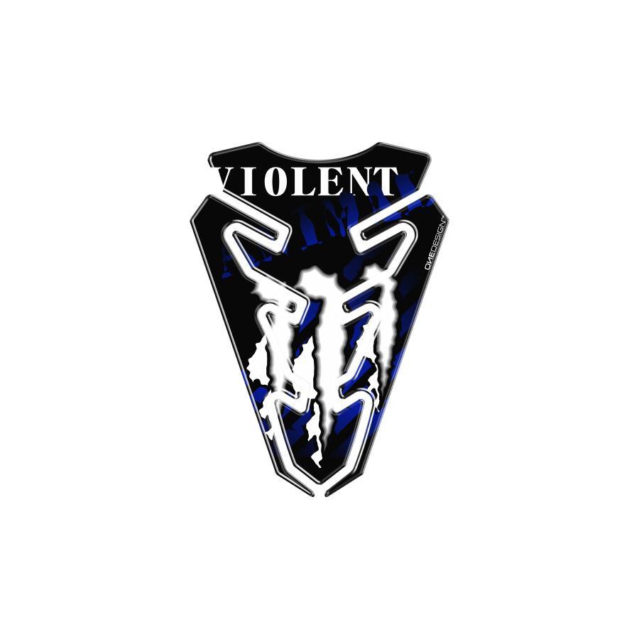 [特価品]ワンデザイン タンクパッド バイオレント VIOLENT ブルー 229x168mm CGEXBP | 