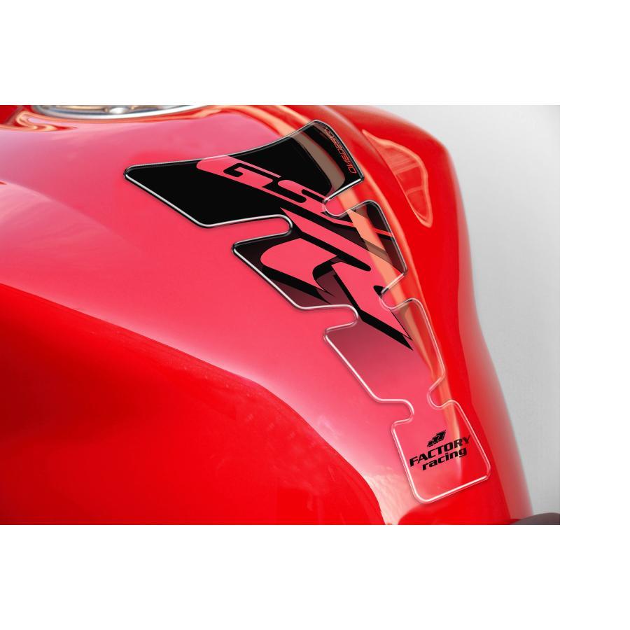 ワンデザイン タンクパッド GSX-R ブラック 213x128mm CGS23P |  | 01