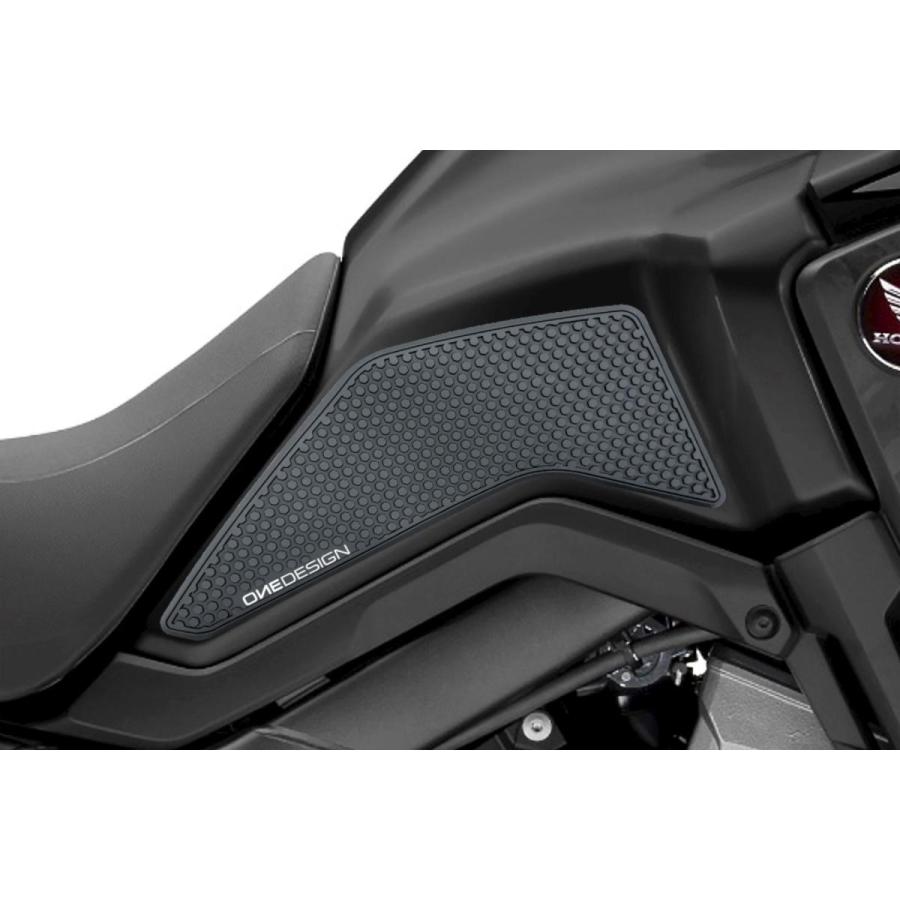 ONEDESIGN(ワンデザイン) タンクサイドパッド HDR ブラック CRF1000L Africa Twin HDR247 |  | 01