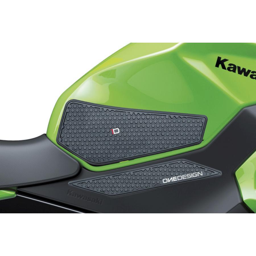 ワンデザイン タンクサイドパッド HDR ブラック Ninja400/250 23 HDR277 |  | 01