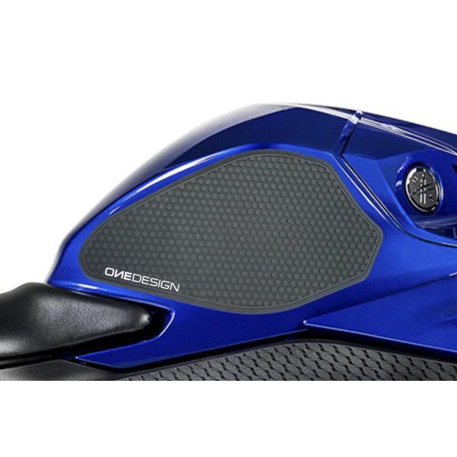[特価品]ワンデザイン タンクサイドパッド HDR ブラック YZF-R3/R25 19-23 HDR289 |  | 01
