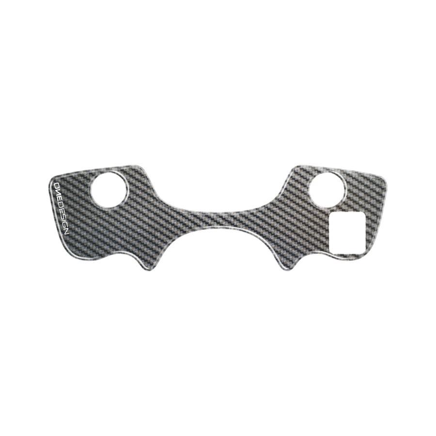 [特価品]ワンデザイン トップブリッジステッカー カーボン調 GSX1300R 06-17 PPSS13P | 