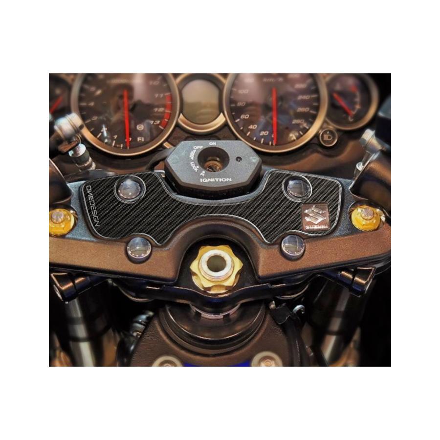 [特価品]ワンデザイン トップブリッジステッカー カーボン調 GSX1300R 06-17 PPSS13P |  | 01